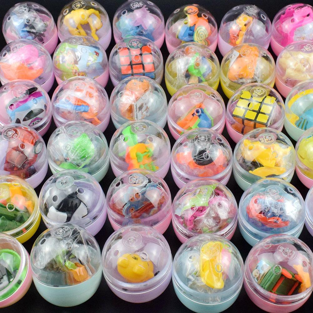 Colorful Twisting Egg Machine Toy For Kids Plastic Material Non-electric Ideal Gift For Students