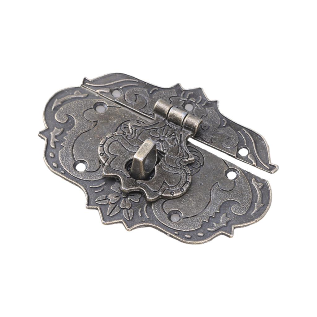 Lightweight Hasp Lock Secure Jewelry Storage Lock Easy To Use & Long Service Lock Vintage Lock for Jewelry Storage