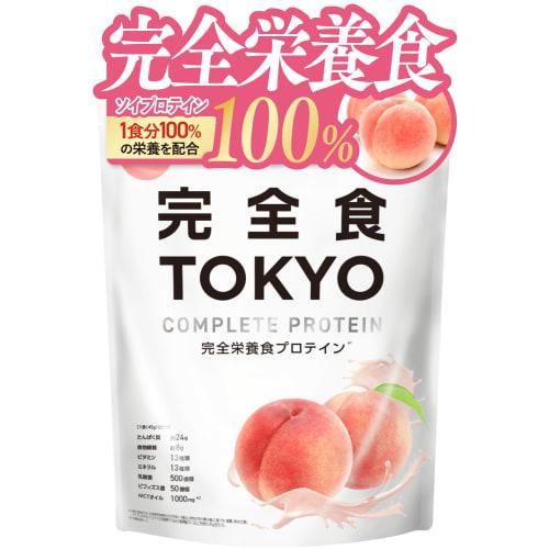 

Complete Food TOKYO Complete Soy Protein Powder, Peach Flavor, 765g, Diet Meal Replacement, Made in Japan, Delicious, 24g Protein, Dietary Fiber, 30 N