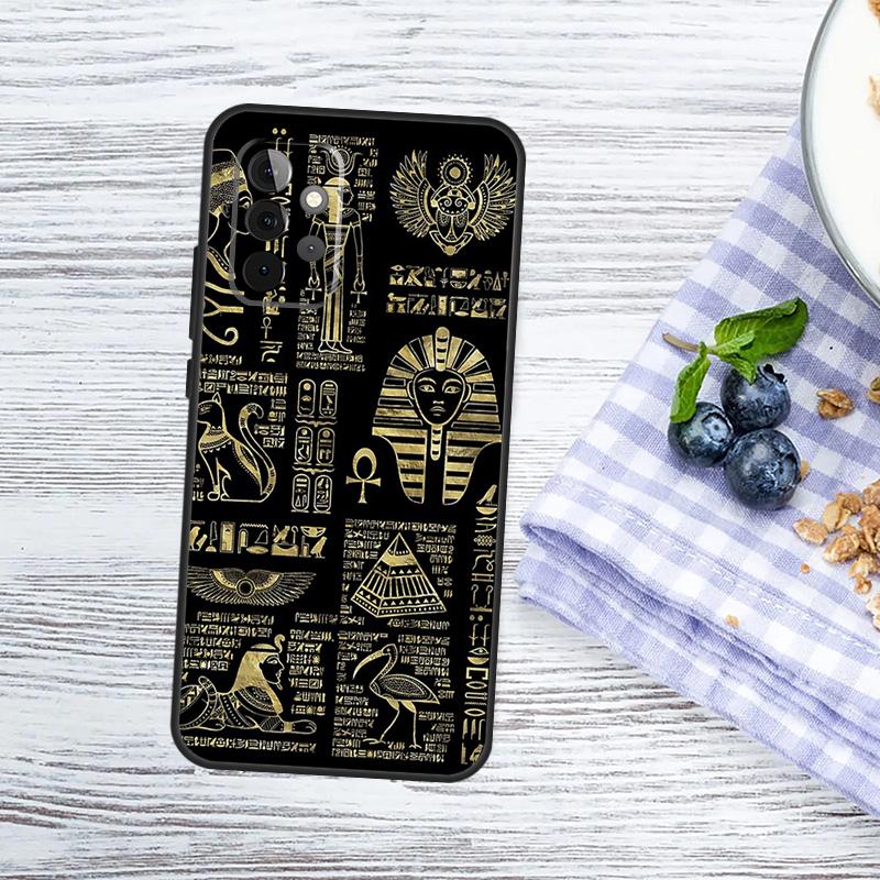 Heiliges Auge des Horus Ägypten Fresko Hülle Für Samsung Galaxy A15 A36 A35 A55 A06 A16 A26 A56 A53 A32 A52 A33 A13 A14 A34 A54 A17