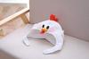 Bestmaple Animal Cap, Plush Headgear, Cute, Fluffy, Plush Cap, Mask Animal Costume (White Chicken)