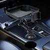 Car Cup Holder Tray with Swivel Base 360 Adjustable Car Cup Holder Expander