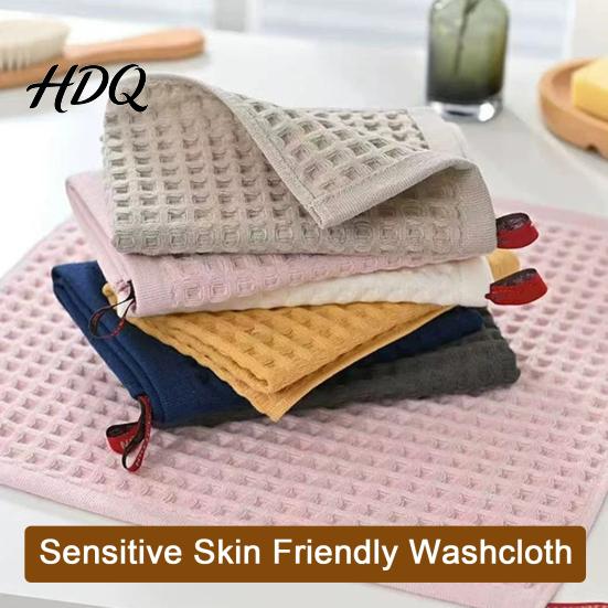 Lightweight Breathable Body Towel Cotton Waffle Towels Quick Dry Bath Soft Natural Guest Absorbent Travel for Bathroom Spa Gym Pool Luxury