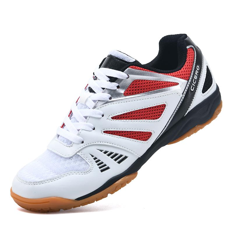 Men Table Tennis Shoes Non-slip Outdoor Breathable Competition Training Big Size Sneakers Handball Outdoor Boys Volleyball Shoes