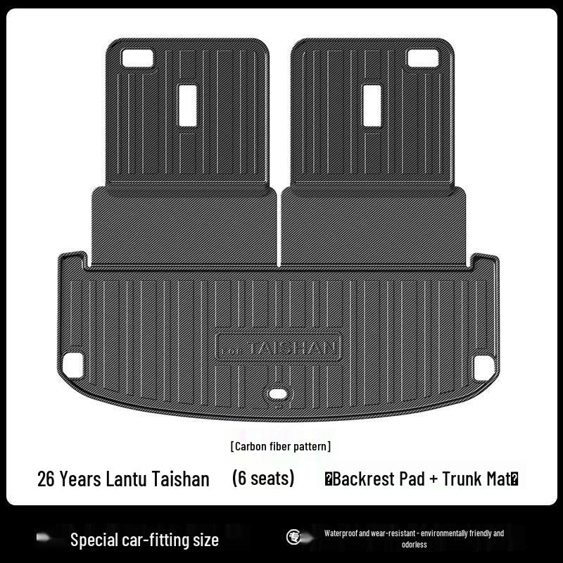 

Voyah Tianshan 6-Seater Trunk Mat for 2026: Eco-Friendly, Odorless TPE with Carbon Fiber Texture