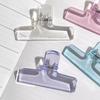 1Pcs Transparent Clip Acrylic Hand Account Large Clip Long Tail Folder for Student Office Test Paper Folder Holder