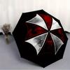 1pc Umbrella Corporation Automatic Open/close Folding Compact Umbrella, 8-Rib Sturdy Canopy, Lightweight Portable, Everyday Use, Gift, Outdoor Umbrell