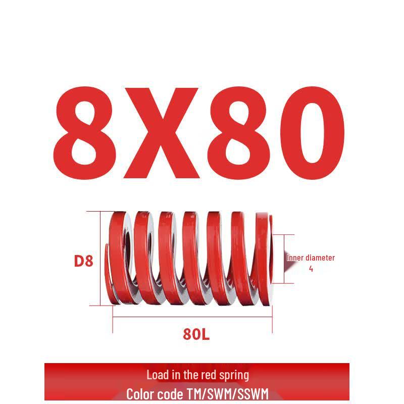 Jinan Chi Red Alloy Flat Wire Compression Springs