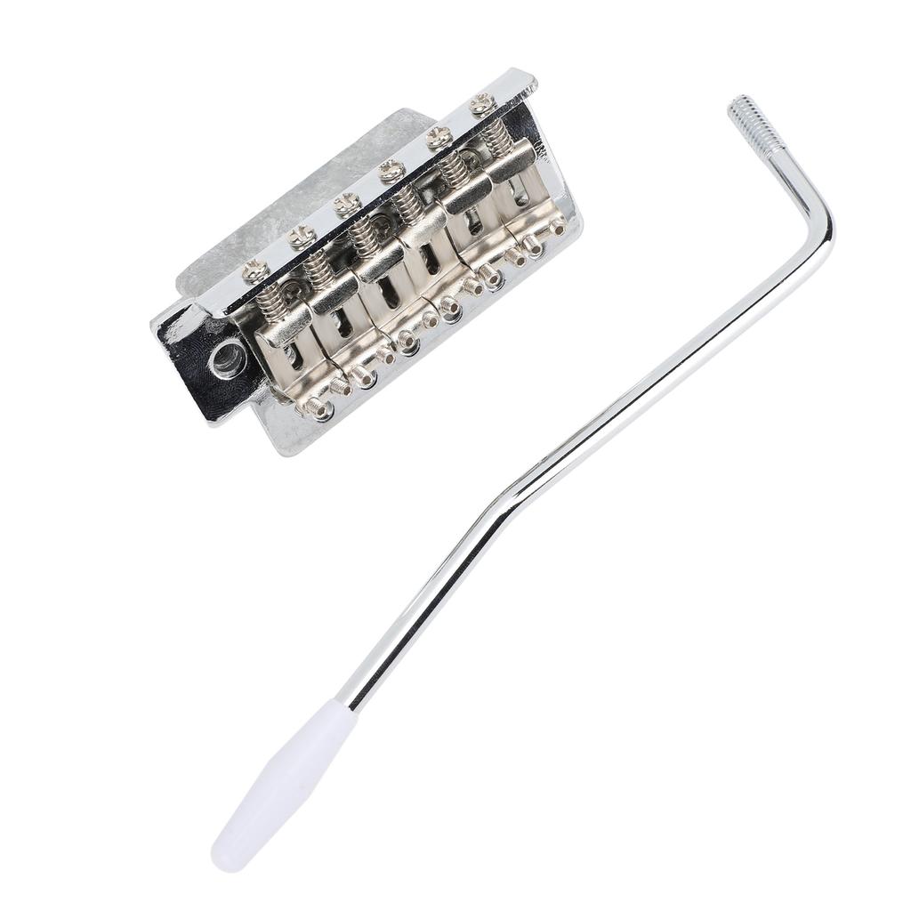 52,5 mm Tremolo-Brücke mit Hebel Zinklegierung Vintage E-Gitarrenbrücke Ersatz für Fender Strat Style Gitarren