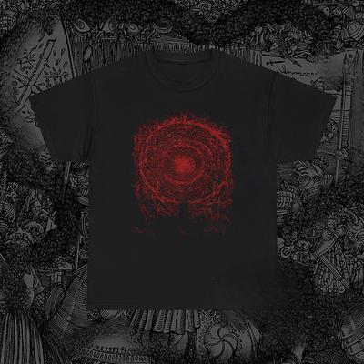 Koszula Empyrean, Gustave Doré, Boska Komedia, Dante Alighieri Koszulka Graficzna Retro Streetwear Wysokiej Jakości z Okrągłym Dekoltem Krótki Rękaw