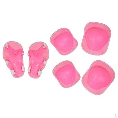 6/7 Pcs Elbow Wrist Knee Pads Sport Safety Protective Equipment