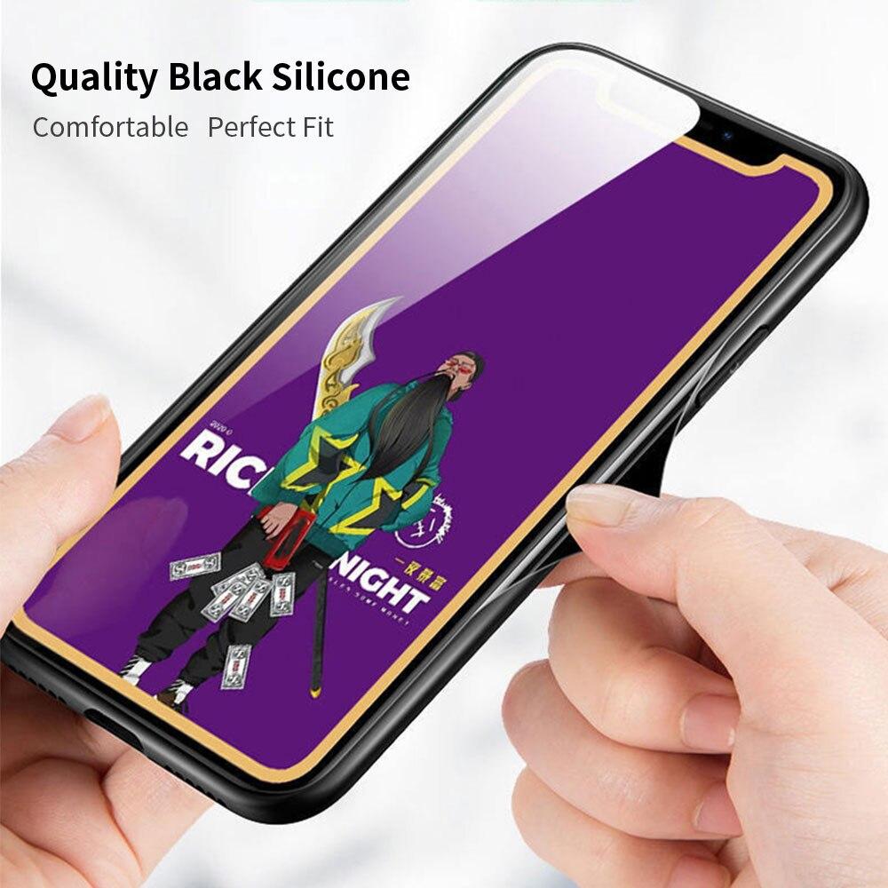 Japan Samuraj Ninja Mobilskal För Samsung Galaxy S20 FE S21 Ultra S20 S10 S9 Plus S10E S8 Mjukt silikon TPU Baksida