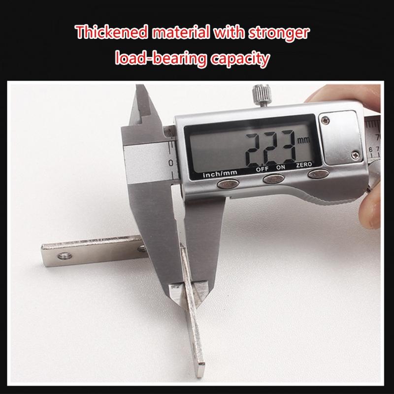 10 Pack 90-Degree Cabinet Corner Brackets 90-Degree Cabinet Pull Corner Brace Sturdy Hardware for Enhancing Durability