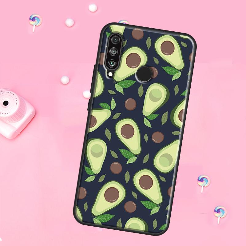 Lovely Avocado For Huawei Nova 11 Pro 10 9 SE Y70 Y60 Y90 Y61 Y91 Y73 Y72 12s 12i 11i 8i P30 P40 Lite Case