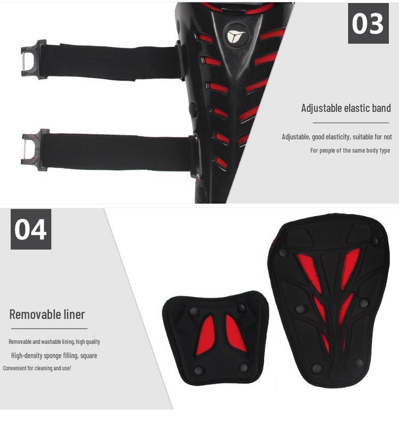 Windproof Motorcycle & Scooter Knee Pads - Protective, Anti-Fall Leg Guards for Cycling and Off-road Riding - All Seasons Use