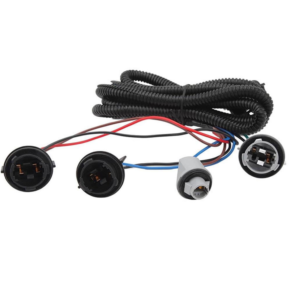 2pcs Tail Light Wiring Harness Kit For Chevy Silverado 1500 1500HD 2500HD 3500 2003-2007 Rear Lamp Wiring Harness Accessories