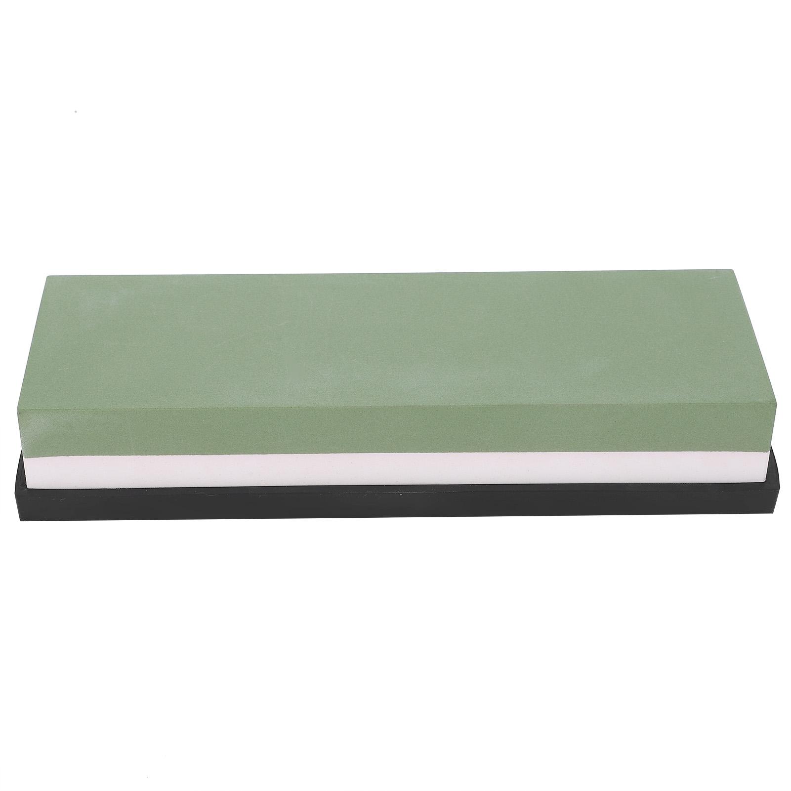 

Knife Sharpener Stone White Fused Alumina Home Double Sided with Base 1000 4000 Mesh