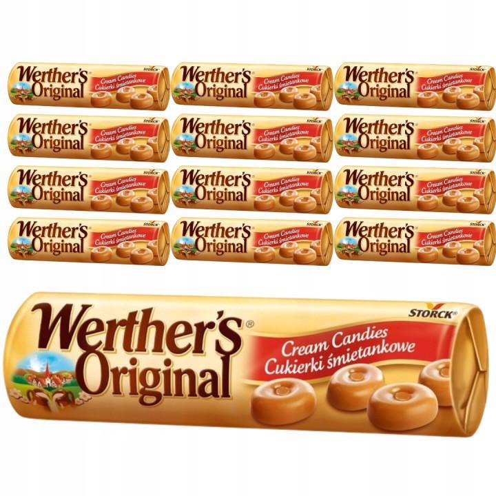 Werther's Original Cream Candies 50 G X 12 Pieces