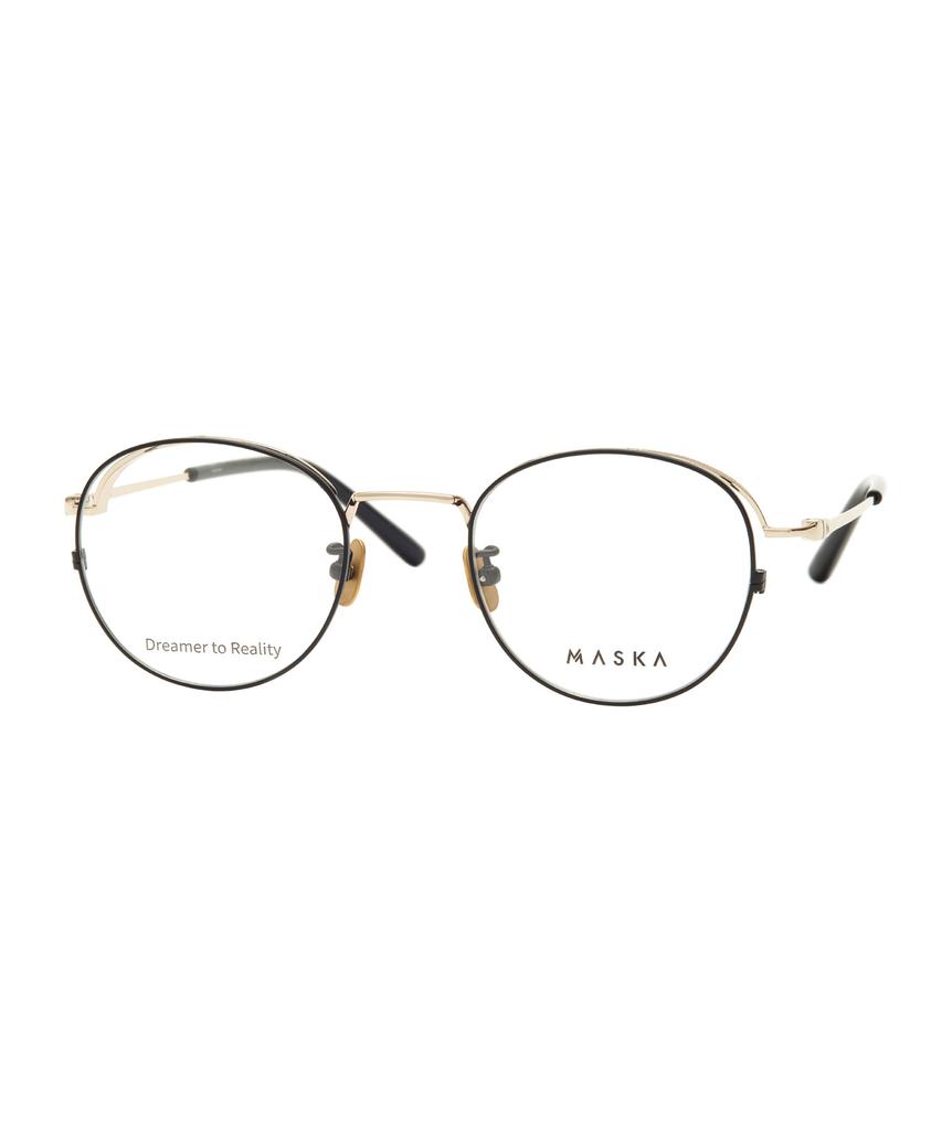 Maseuka Plate 50 01B Platte 50 Gold Black