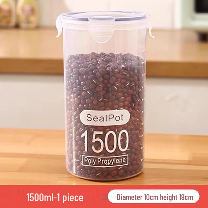 24-Piece Kitchen Grain Storage Set: Insect & Moisture-Proof Sealed Rice Buckets