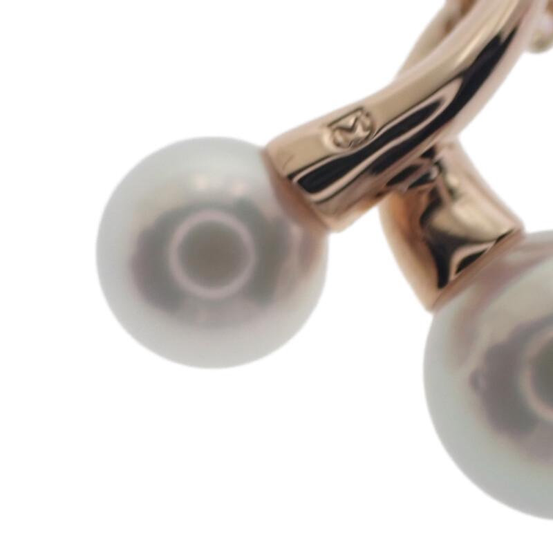 MIKIMOTO PP-20496I Necklace K18 Pink Gold Women