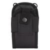 Portable Multifunctional Walkie Talkies Holder Nylon Radio Holder Suitable for Camping Field ActivitiesBlack