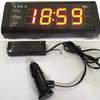 12V 3 In 1 Auto Automobile LED Digital Voltmeter Thermometer * Accessories * 15mm Clock Digital Clock Display Clock 78 Car U5M2