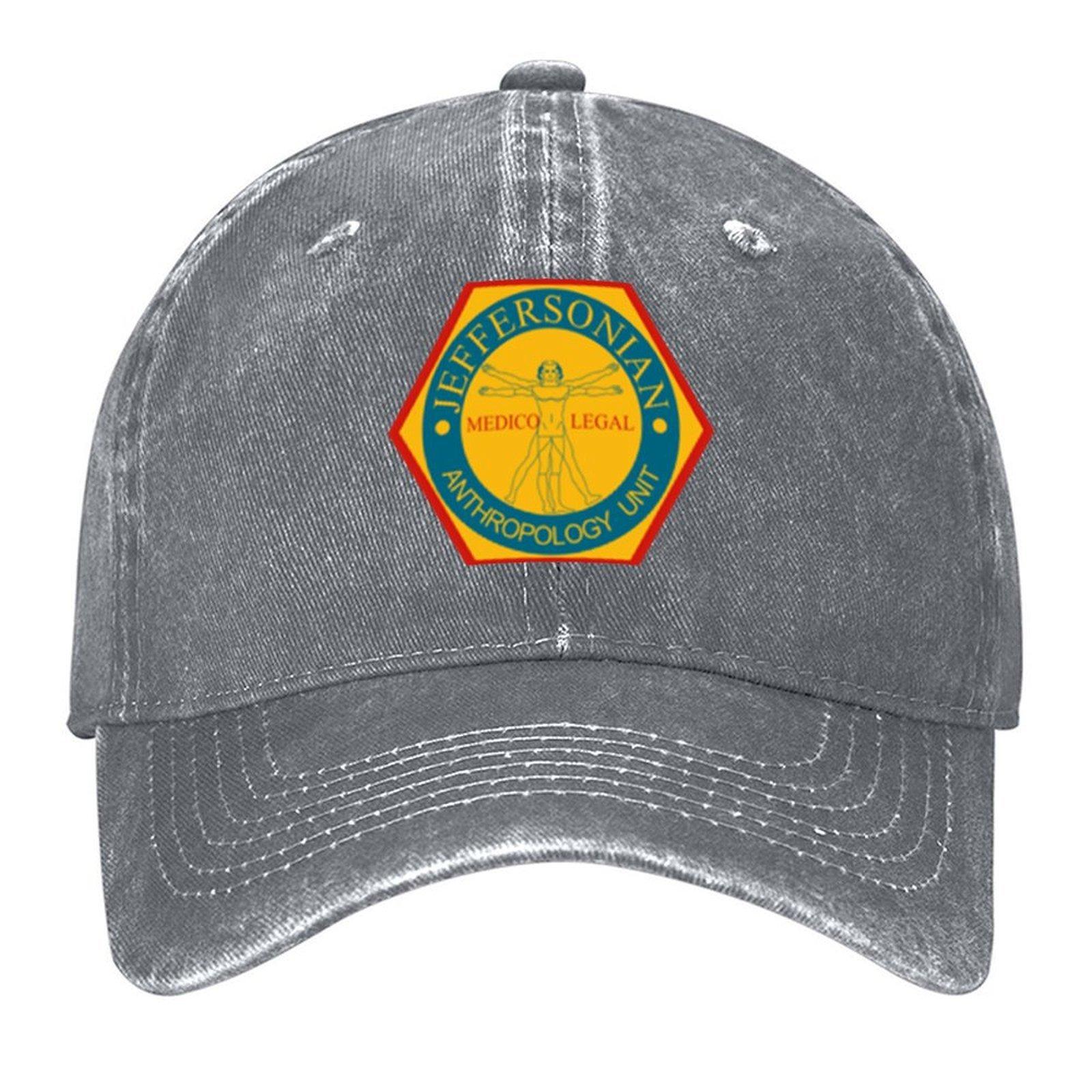 2026 Jeffersonian Logo- Bones TV Show Classic Baseball Cap Golf Hat Custom Caps Sports Cap Funny Hats Ladies Men s