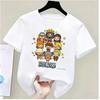 Summer New Arrival One Piece Pattern Tshirt unisex anime print casual shortsleeved fashionable streetwear top Y2K style