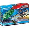 Playmobil 70569 מסוק משטרה וצנחן, סיטי אקשן, השוטרים, מגיל 4