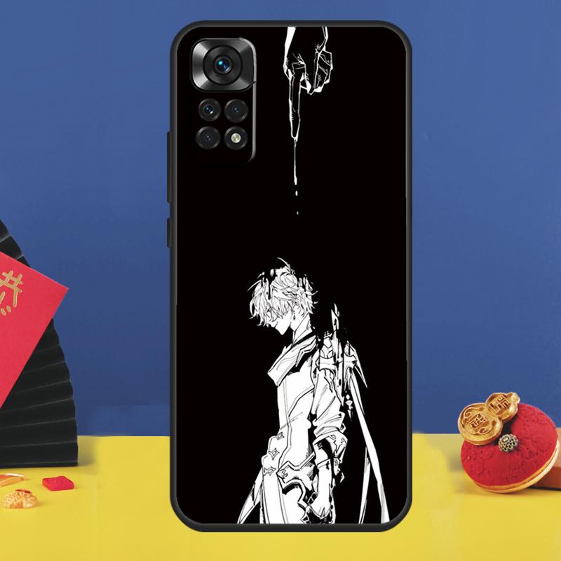 Genshin Impact Tartaglia Phone Case For Xiaomi Redmi Note 14 Pro 13 12 9 10 11 15 Pro Plus 10C 12C 13C 14C 15C Cover