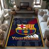 FC Barcelona personalisierter Namens-Teppich Perfekt für Esszimmer im Freien Eingangsbereich Flur Rutschfester Teppich Büros Dekorieren Hochzeitsfeier Geschenk
