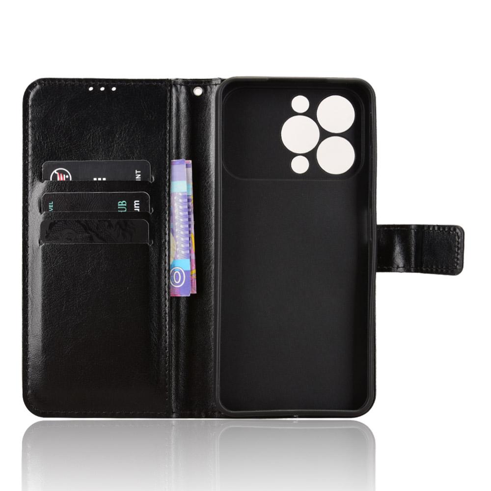 for Oukitel C17 Wallet Case with Kickstand & Card Slots – Shockproof, Dustproof, Business Heavy Duty Flip Leather Cover