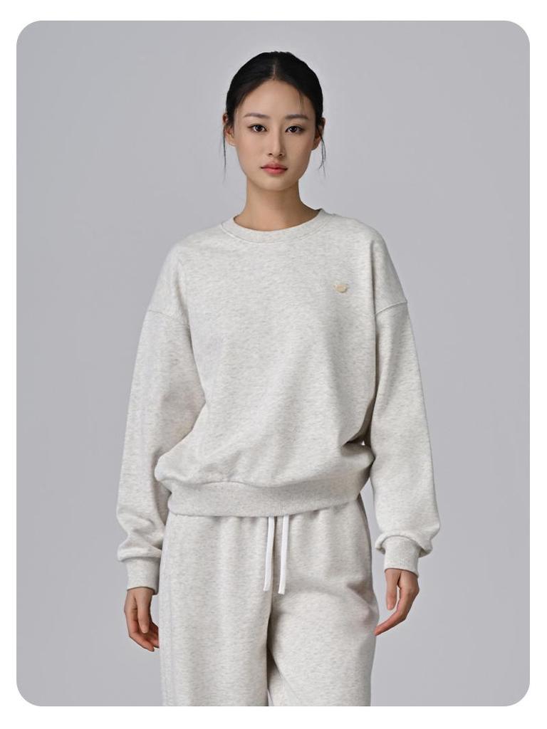 ABOUTSEA Dámská všestranná mikina s kulatým výstřihem - 7 barev, top s dlouhým rukávem