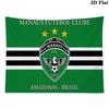 MANAUS FC Wall Tapestry Aesthetic Wall Hanging Printed Fabric Blanket Decorative Tapestries for Bedroom Living Room Home Decor