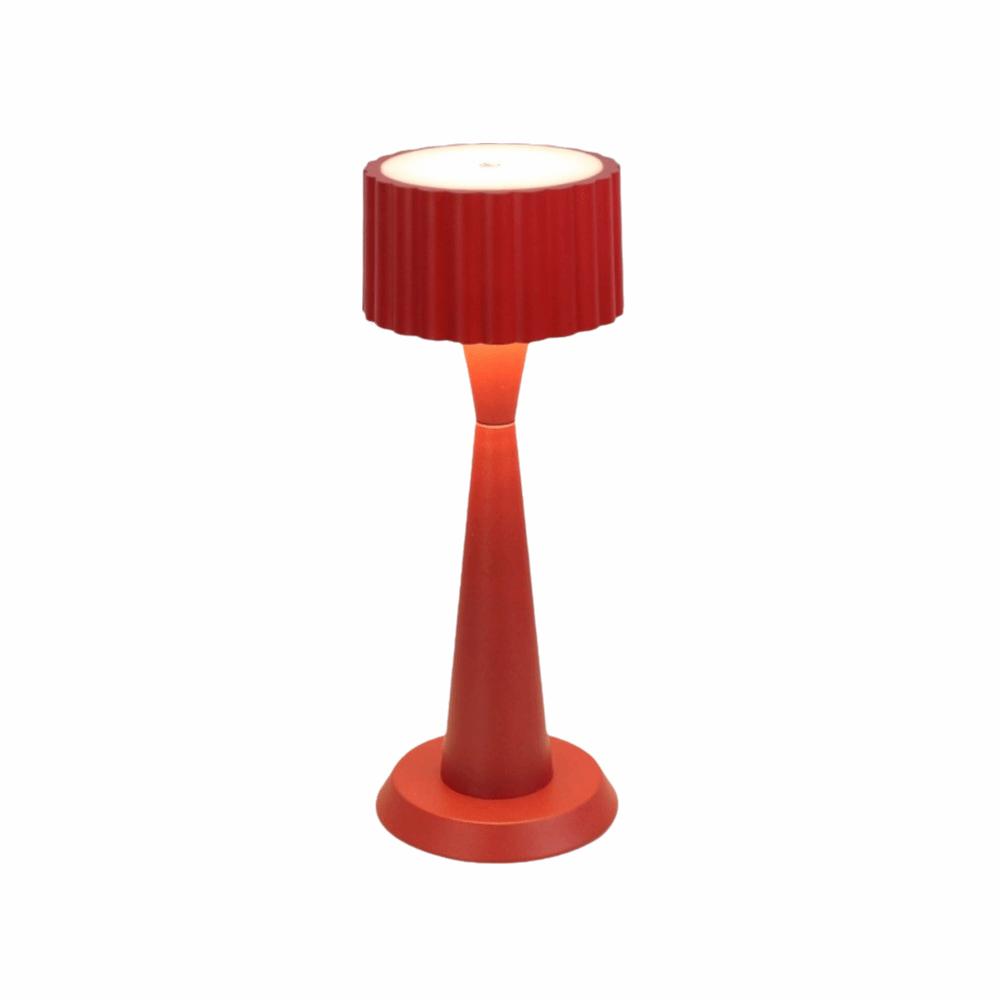 3 Colors Retro Table Lamp Cordless Dimmable Touch Desk Lamp Mood Lighting Wireless Lighting Bedside Ambient Light