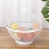 Iron Mesh Fruit Basket With Lid Vegetable Cover Multifunctional Kitchen Drain Basket  Summer