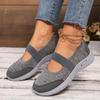 Fashion Women Shoes Large Size Breathable Canvas Flat Shoes Solid Color Soft Leather Linen Shoes Slip on Casual Shoe Zapatos De Mujer