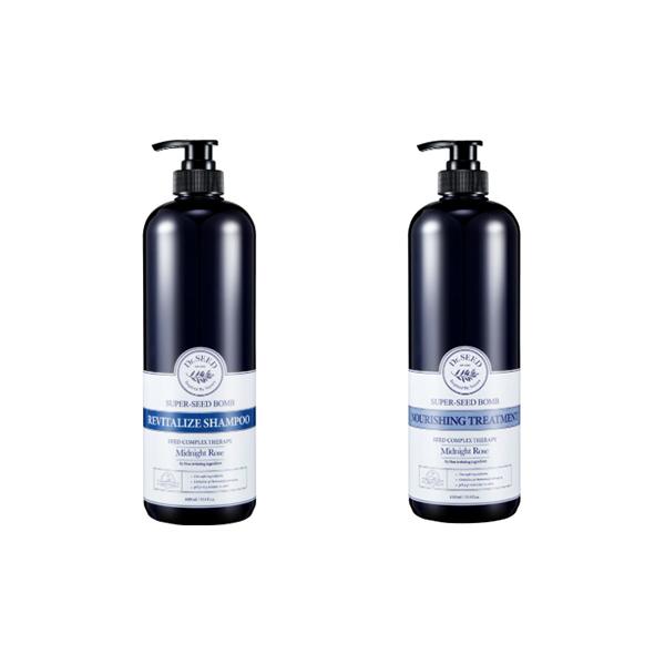 Dr.SEED Super Seed Bomb Shampoo, Treatment, Body Wash 500ml, 1000ml (Bebe Musk, Midnight Rose) (30 Options)
