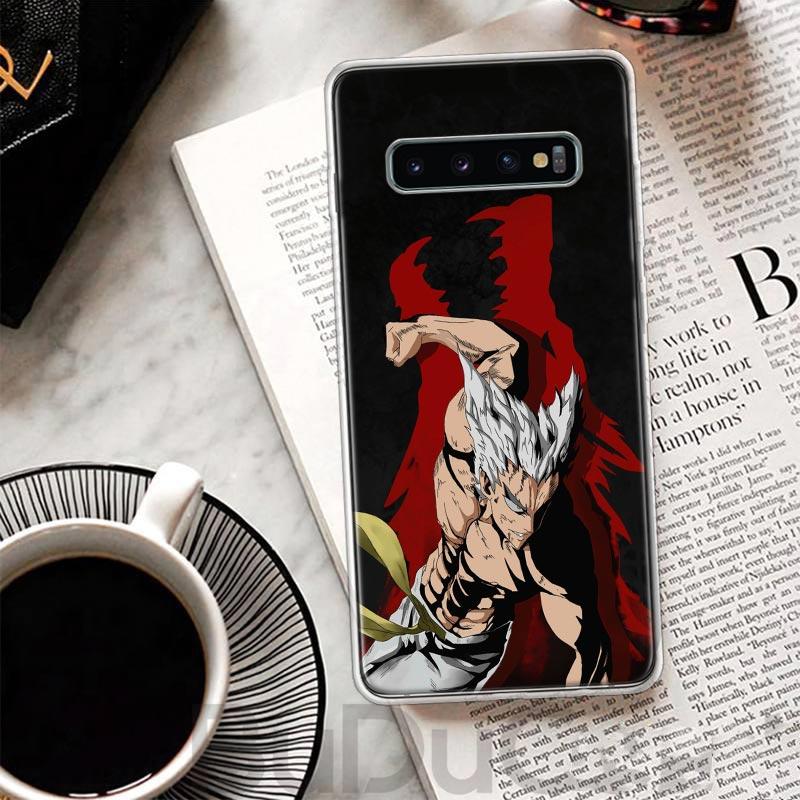 One P-Punch-Man Garou Cover For Samsung Galaxy S8 S9 Plus S10 Lite Note 8 9 10 Pro 20 Ultra S7 Edge M11 M21 M32 M51 Print Coque