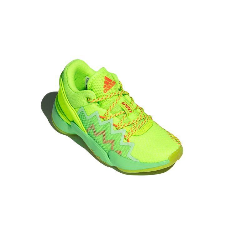 adidas DON. Ausgabe #2 Atmungsaktive Niedrige Kinder-Basketballschuhe Kinder im Alter von 3-7 Jahren FW8756