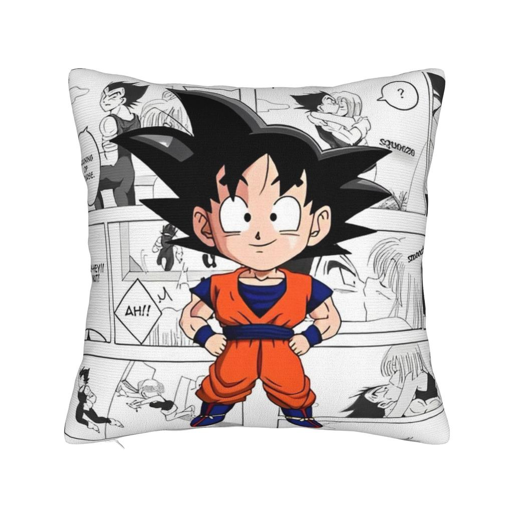 Dbz Vegeta Square Pillow Case Dbz Cushion Covers Vintage Zipper Decor Pillowcover For Home 40*40Cm