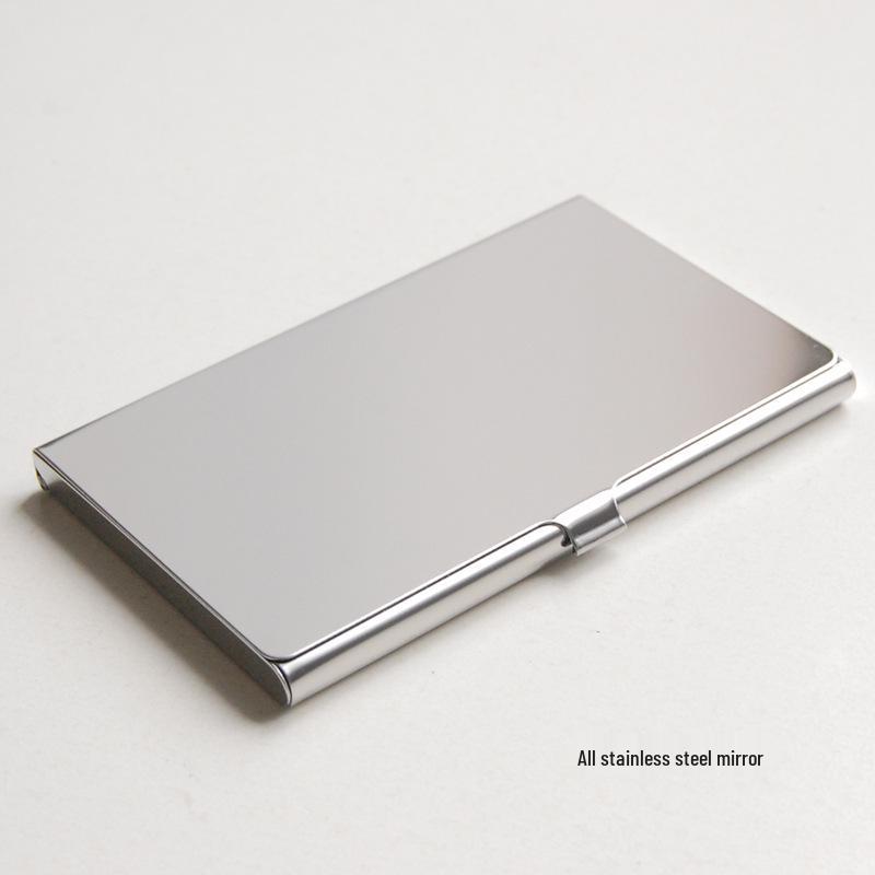 Ultra-thin Stainless Steel Business Card Holder Case
