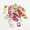 Colorful Spiral Metal Crochet & Circular Knitting Needles with Stitch Markers