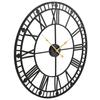 VidaXL Vintage Wall Clock Quartz Movement Metal Living Room Pendulum Clock 50645