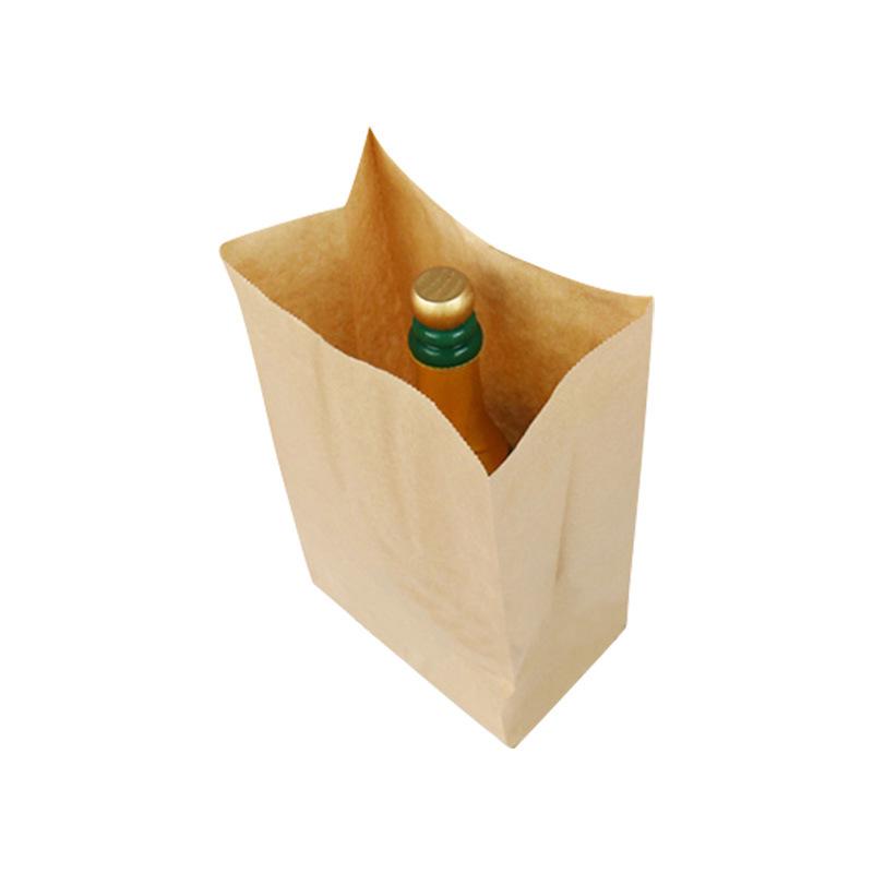Northern Magic Kraft Paper Wine Bottle Disappearance Bag - Champagne Magic Trick Accessory 1 piece (thinner than the original paper bag)
