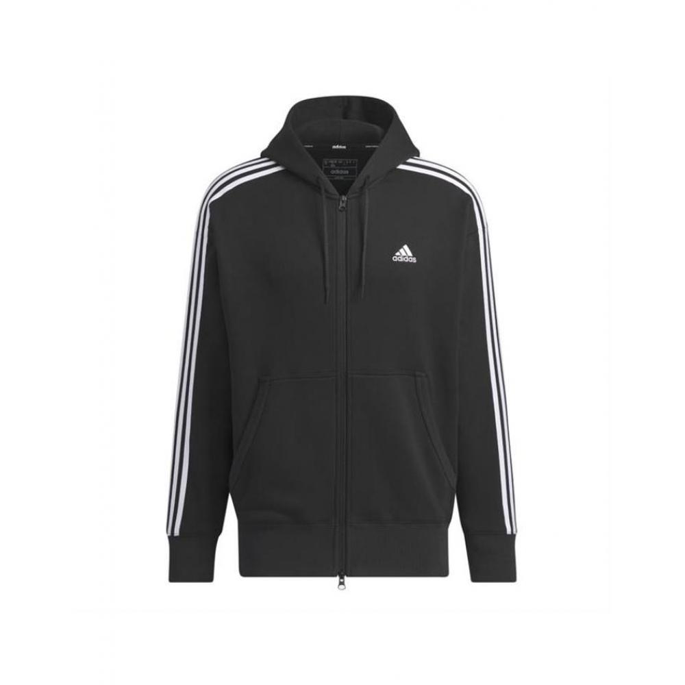 

Adidas Essentials Loose Fit 3s French Terry Full Zip Hoodie Jf3931 AXL