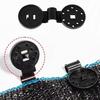 50Pcs Sunshade Net Specific Fixing Clip Greenhouse Film Clip Light Blocking Insect Proof Mesh Clip Greenhouse Accessory Buckle