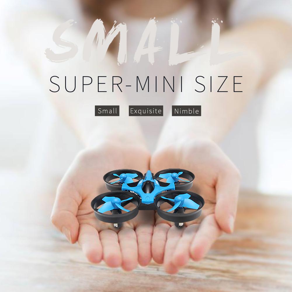 Genuin H36 Mini Drone with Light Remote Control Ship 3 Modes 2.4G Quadcopter 360° Flips and Rolls Helicopter UAV Rc Full-coverage Protective Ring