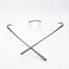 Lightweight Aluminum Frame Rimless Reading Stylish Reading Power Range To Yr6144 [Yellowrock] Glasses, Glasses, "+1.0 +4.0" (Gray, +2.0)
